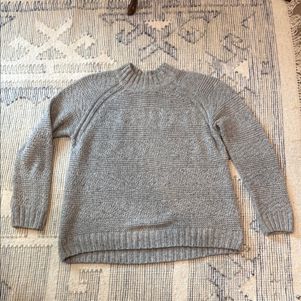 Prana Cozy Gray Women's Sweater XL